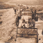 No 9 Commando 1 troop, en route Salonika-Drama November 1944