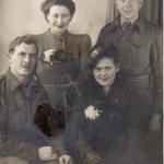 Hubertus Gubbels and his wife on their wedding day