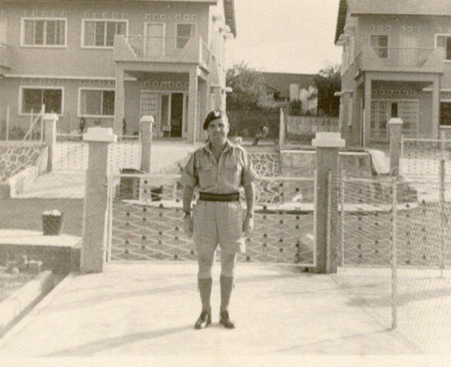 QMS George 'Jock' Donnelly, 3 Cdo.Bde.RM. Serangoon, Singapore, c. 1965