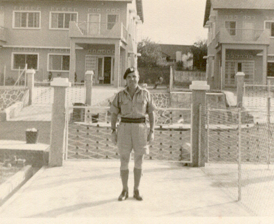 QMS George 'Jock' Donnelly, 3 Cdo.Bde.RM. Serangoon, Singapore, c. 1965