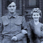 Sgt Denis Fuller wedding photo 1942