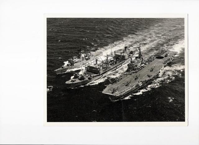 RAS, HMS Hermes, WestLant,  1975