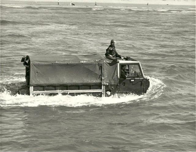 Waterproofing trials for the 1 tonne Rover - 1