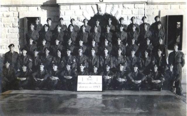 40 Commando RM,  'X' troop, 1957, Malta