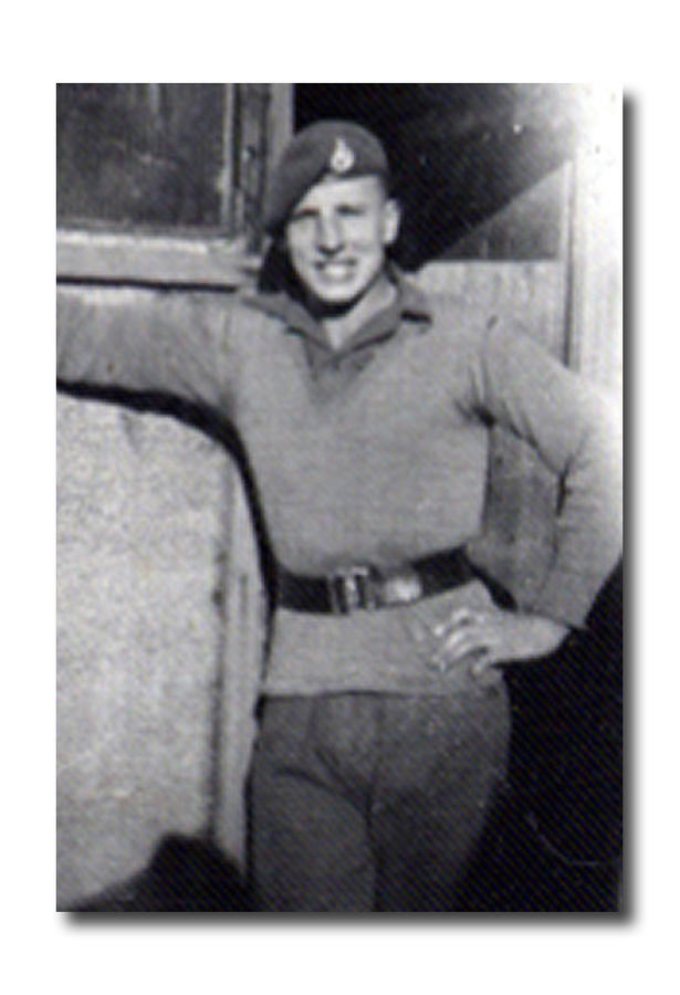Thomas Crosbie RM in Xylotymbou, Cyprus 1949