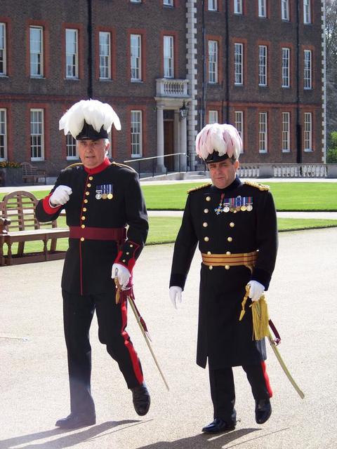 A 'Captain of Invalids' & The Lieutenant Governor of R H Chelsea.