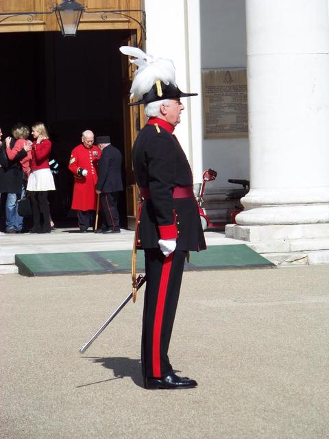 Colonel Mark Baker, Captain of Invalids, Calls the rolls...