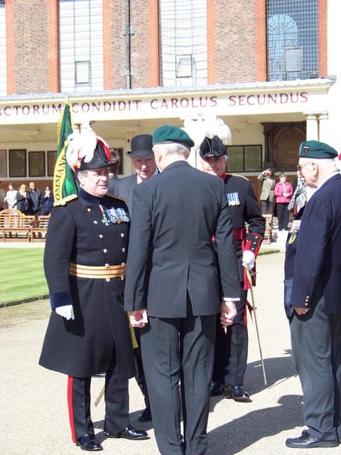 The Reviewing Officer thanks Brigadier Jack Thomas