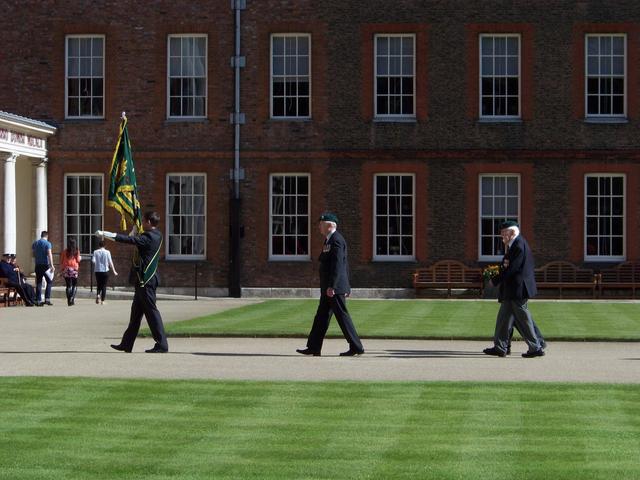 The Commando Veterans March Off.