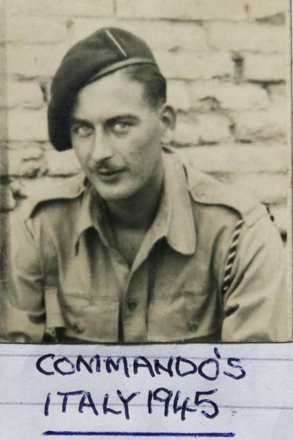Raymond Craddock, No.2 Commando, Italy 1945