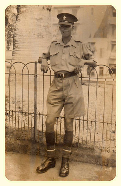 Private Augustus George Evans, MM, Cairo 1942