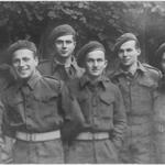 No.2 Cdo's. Pasternach, Pierth, Fred Hausman,DCM,  Theodor Bondy BEM, Sholom, Ernest Z Rosenstein