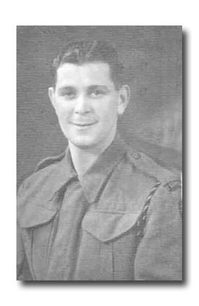 Corporal Charles Edward Harrons, No.2 Commando died 23 Aug'44 Italy.