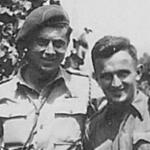 LCpl. Fred Hausman, DCM, and Dvr. Theodor Bondy,BEM, No.2 Commandos