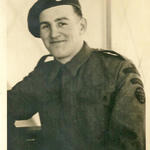 Mne. Keith James Bass, 45RM Commando 'A' troop, 4 Feb.1945 Brussels