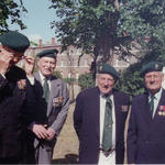 Group of Veterans including Major John 'Chips' Heron, MC, No.5 Commando