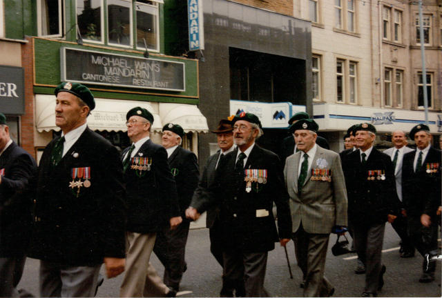 Maj. Heron MC, Charlie Spuffard, Charles Robson MBE & others