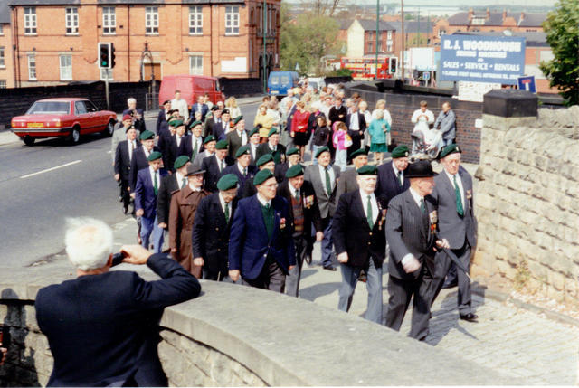 Church Parade, St Mary's Church, Bulwell, Nottingham, 9 May 1993.