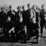 Jack Shaw (1 Bde Signals) and colleagues training at Achnacarry