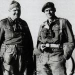 Lt Col's Sankey OC 40 RM Cdo. and Fynn OC No.2 Cdo.