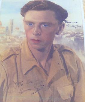 Mne. Robinson Collins, 43RM Commando, Florence, Italy,1945