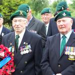 Edward Redmond, No.5 Commando & Ernie Mason, No.3 Commando during the Service