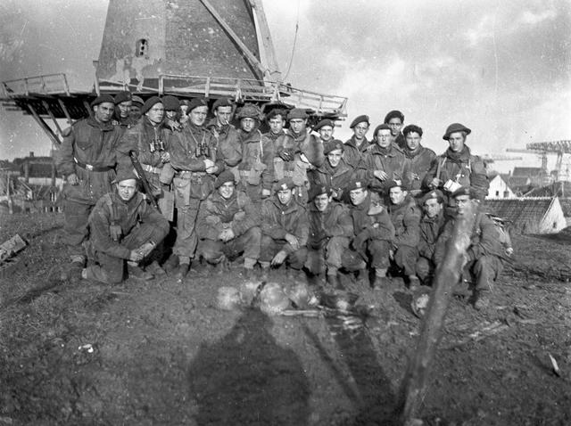 No 4 Commando, some of 5 troop, Vlissingen 3rd Nov1944