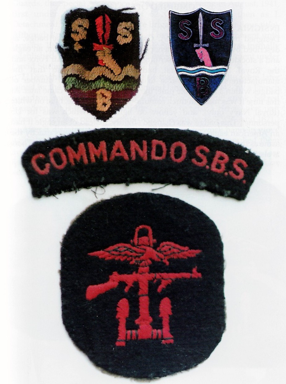 Insignia of the Special Boat Sections of the Army Commandos.