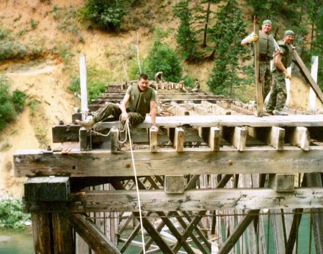 131 Indep Cdo Sqn RE, British Columbia, 1991.