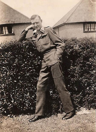 Leading Seaman Edward John Peasley RNBC, died on active service 18 May 1945 Genoa.