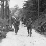 No.4 Commando moving up to join remainder of 1 Special Service Bde.