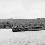 HMS Queen Emma off Inverary