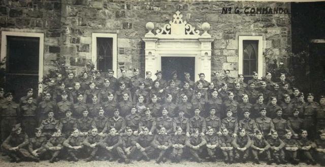 Some of No.6 Commando at Achnacarry