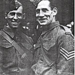 Lance Sergeants Ernest White DCM and Roy Herbert DCM, MM.