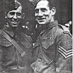 No.3 Commando L/Sgts. Ernest White DCM and Roy Herbert DCM, MM,