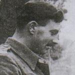 Capt (later major) Leslie Callf MC and bar, No.9 Commando 5 troop