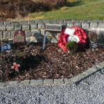 Items of Remembrance in the garden. 1