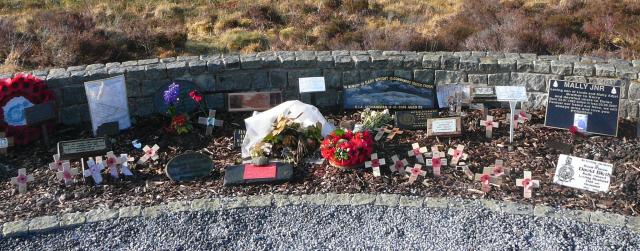 Items of Remembrance in the garden. 2