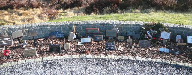 Items of Remembrance in the garden. 6