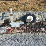 Items of Remembrance in the garden. 7