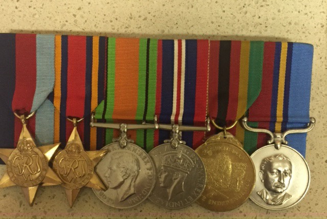 Medals of Ronald Doughty No.5 Commando