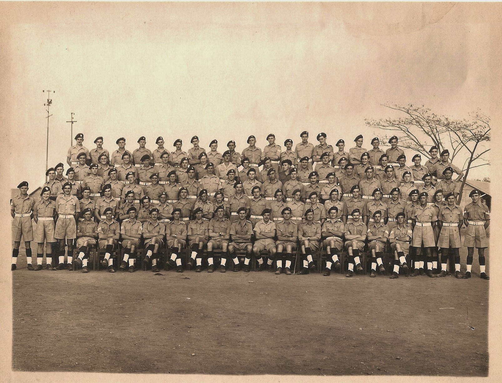 HQ No.5 Commando, Lake Kharakvasla, India, June 1945.