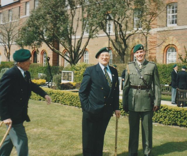 Ron Walters, FredCarrington, Colonel i/c Comacchio Grp