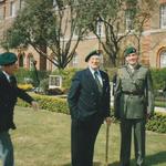 Ron Walters and Fred Carrington, Colonel i/c Comacchio Grp., Portsmouth