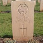 Lieutenant Maurice George Harvey, 41RM Commando, Syracuse War Cemetery.