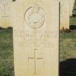Colour Sergeant Percy Robert Bob Newham, 41RM Commando, Syracuse War Cemetery.