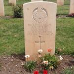 Marine Alfred Nathaniel Vickers, 41RM Commando, Syracuse War Cemetery.