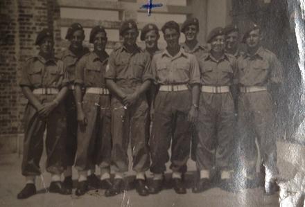 Stan Worsley 45 Cdo., and others