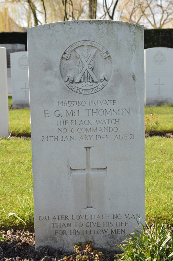 Private Eric George McI. Thomson