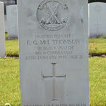 Private Eric George McI. Thomson